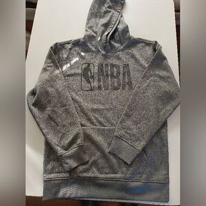 NBA jacket gray